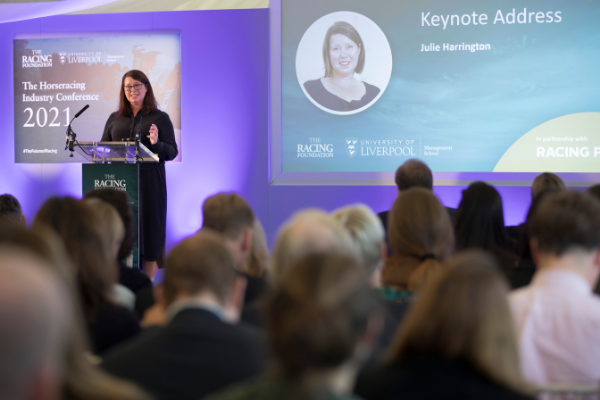 Horseracing Industry Conference takes place with racing's leading figure Julie Harrington and media in attendance