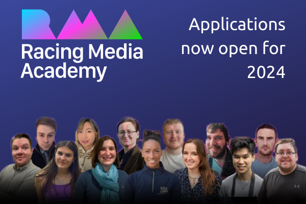Racing Foundation-funded Racing Media Academy announces launch of its 2024 course